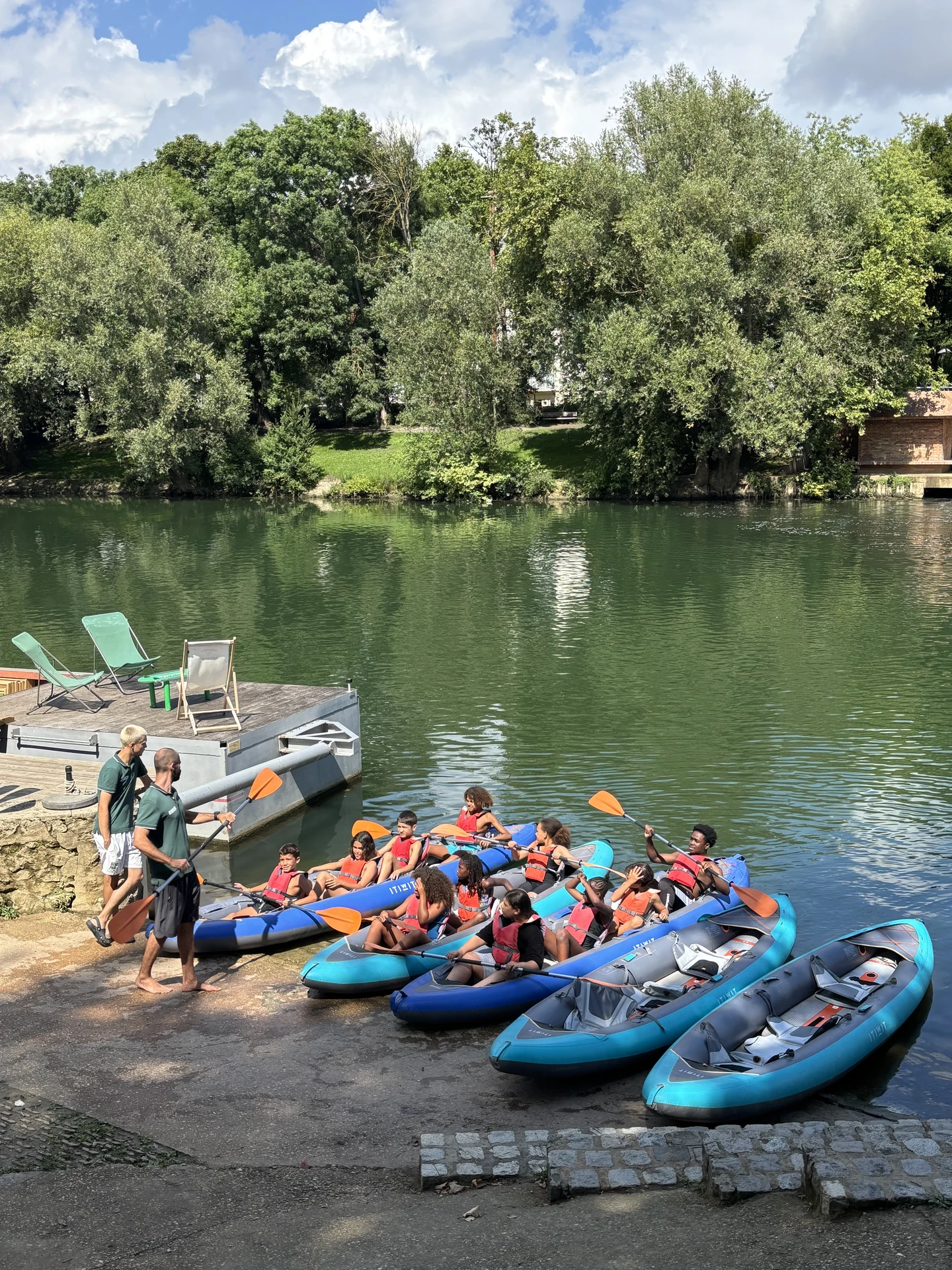 Coach kayak sur la Marne — Beach Paddle